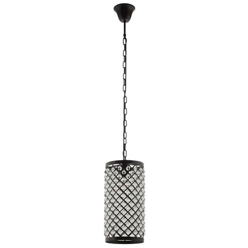 Reflect Glass and Metal Pendant Chandelier by Modway| Black