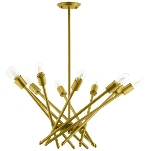 Cherish Brass Metal Pendant Light by Modway| Yellow