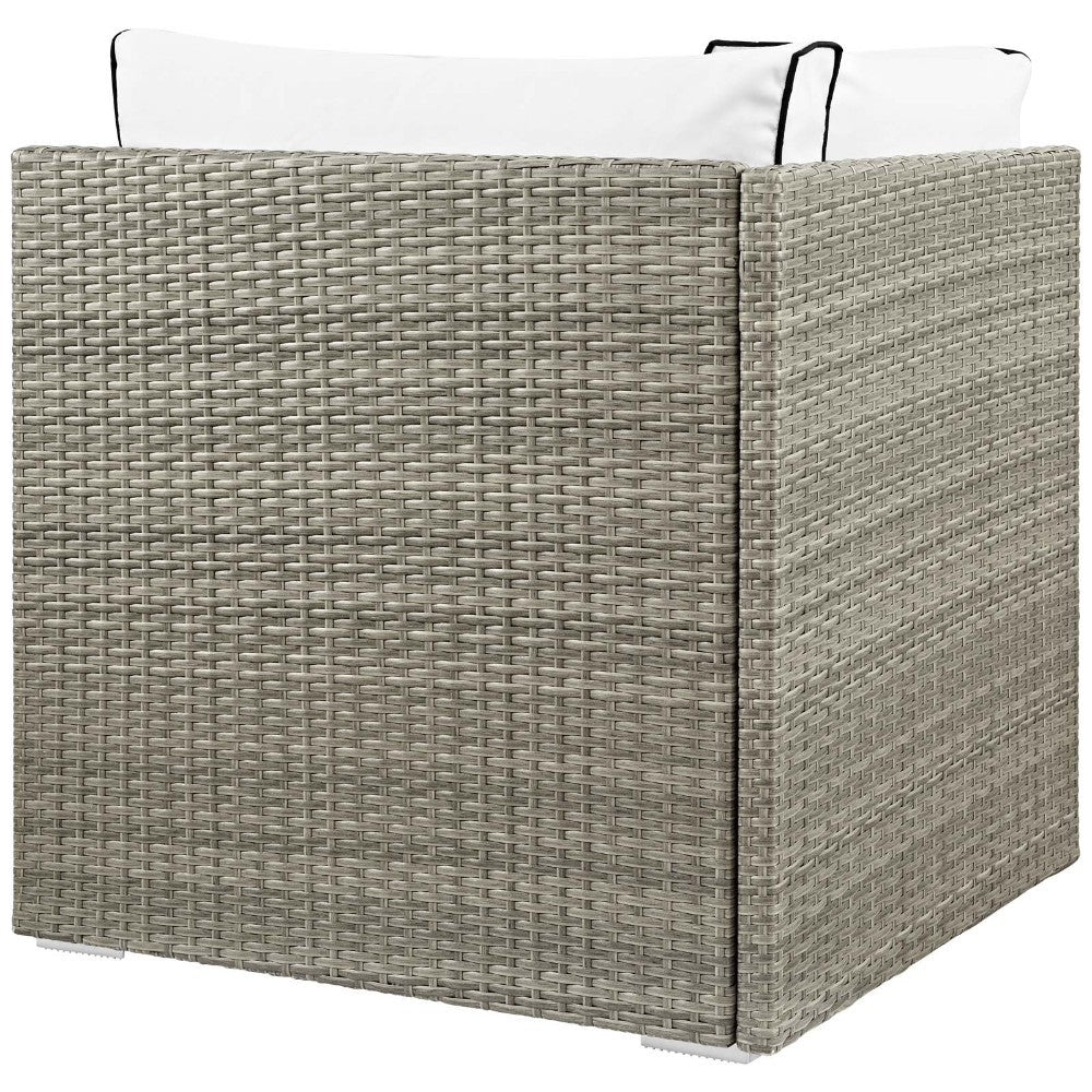 Repose Outdoor Patio Corner by Modway| White