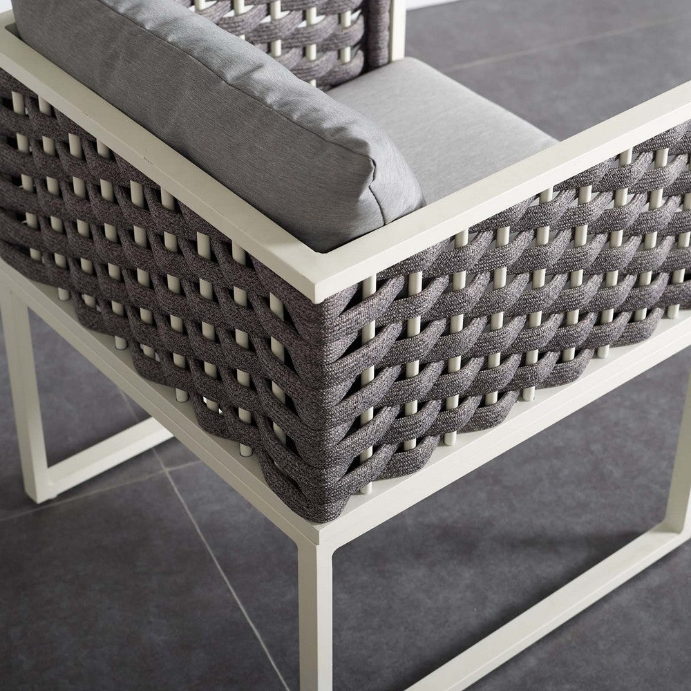 Stance Outdoor Patio Aluminum Dining Armchair by Modway| Gray