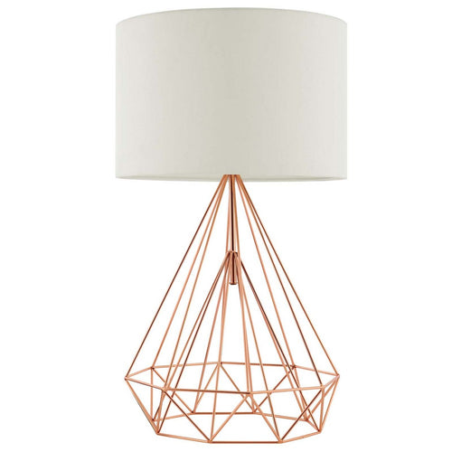 Precious Rose Gold Table Lamp by Modway| Yellow