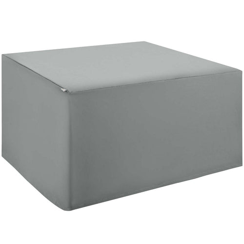 Immerse Convene / Sojourn / Summon Dining Set Outdoor Patio Furniture Cover by Modway| Gray