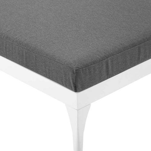 Perspective Cushion Outdoor Patio Chaise Lounge Chair by Modway| Black