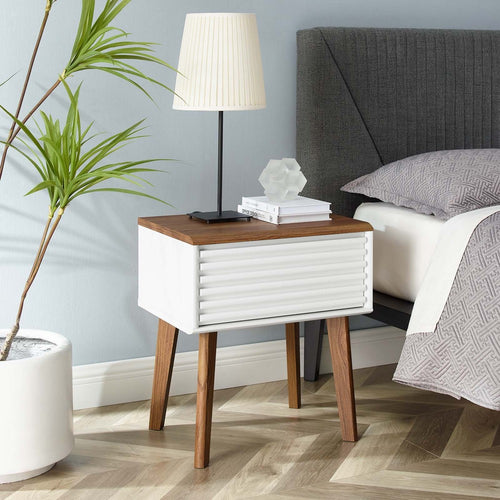 Render End Table by Modway| White