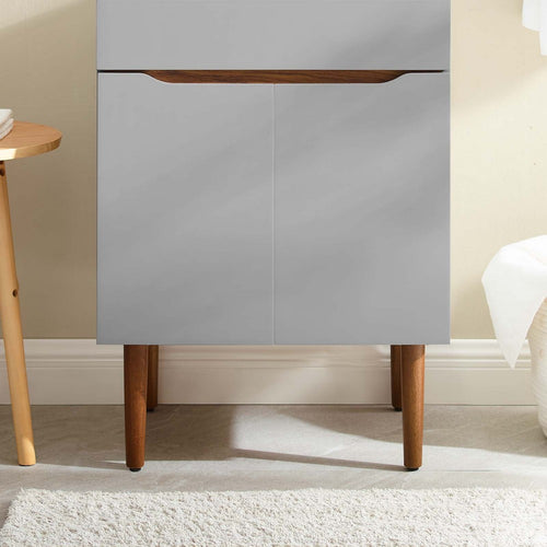 Harvest 24" Bathroom Vanity Cabinet (Sink Basin Not Included) by Modway| Brown