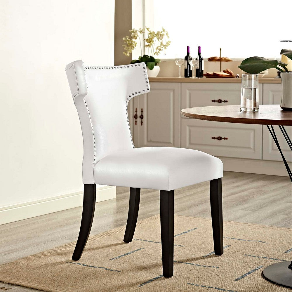 Curve Dining Chair by Modway| White