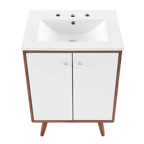 Transmit 24" Bathroom Vanity by Modway| White