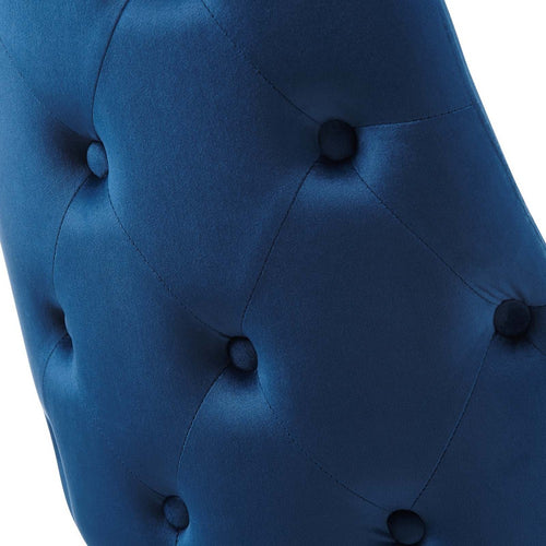 Adorn Performance Velvet Dining Side Chair Set of 2 by Modway| Blue