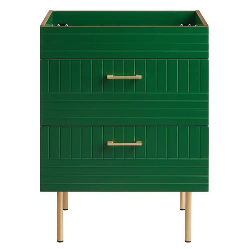 Daybreak 24" Bathroom Vanity Cabinet (Sink Basin Not Included) by Modway| Green