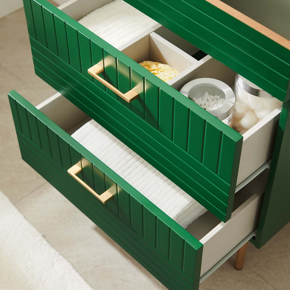 Daybreak 24" Bathroom Vanity Cabinet (Sink Basin Not Included) by Modway| Green