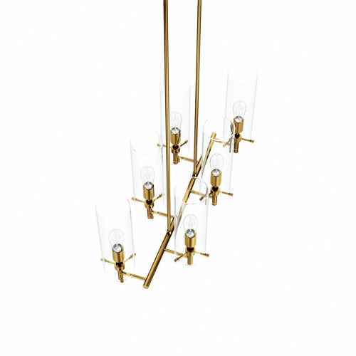 Skylark 6-Light Chandelier by Modway| Brown
