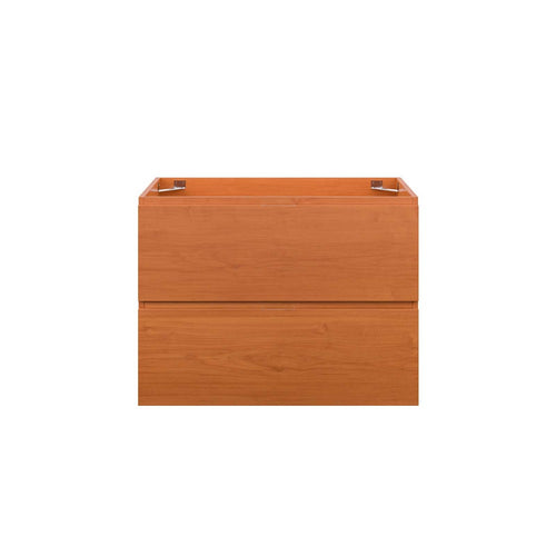 Scenic 30" Wall-Mount Bathroom Vanity Cabinet (Sink Basin Not Included) by Modway| Brown