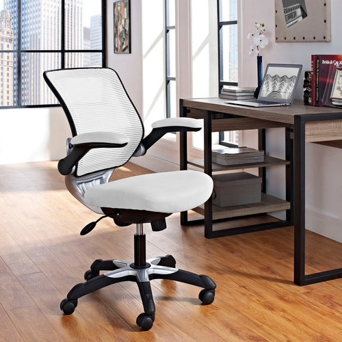 Edge Mesh Office Chair by Modway| White