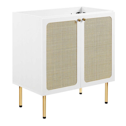 Chaucer 30" Bathroom Vanity Cabinet (Sink Basin Not Included) by Modway| White