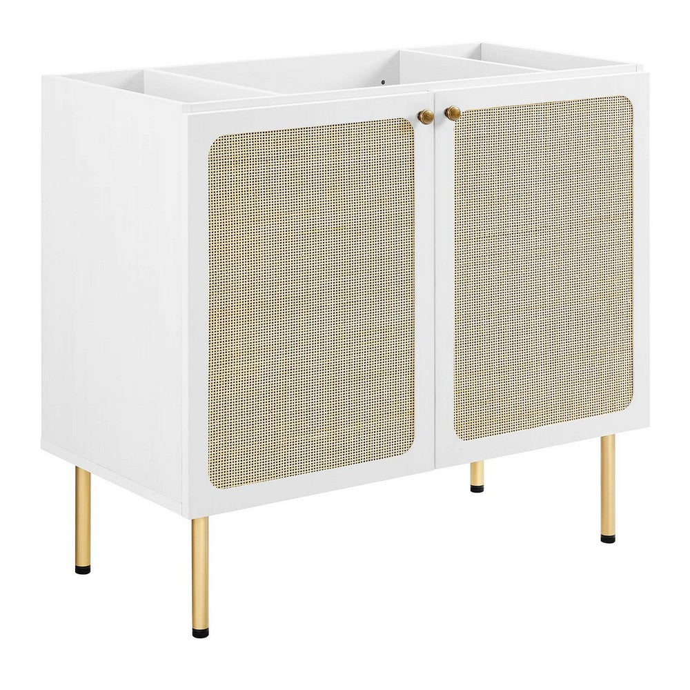 Chaucer 36" Bathroom Vanity Cabinet (Sink Basin Not Included) by Modway| White