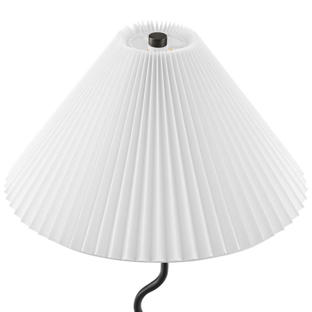 Modway Wave Squiggle Floor Lamp Black MDY-EEI-6877-BLK