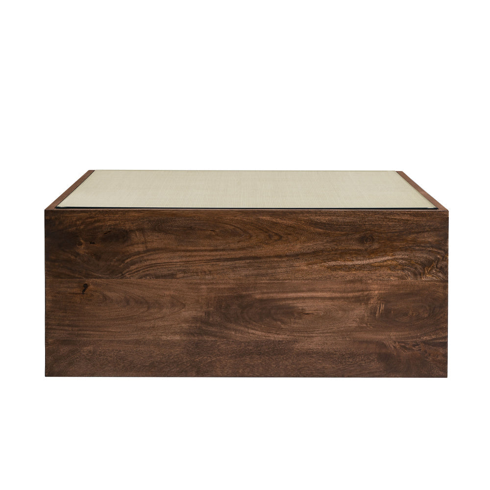 Truett Square Wood Rattan Coffee Table by Modway MDY-EEI-7086-WAL