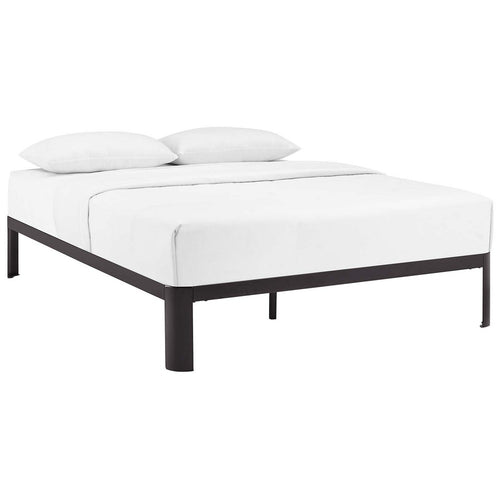 Corinne Queen Bed Frame by Modway| Brown