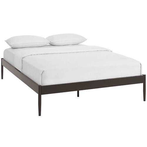 Elsie King Bed Frame by Modway| Brown