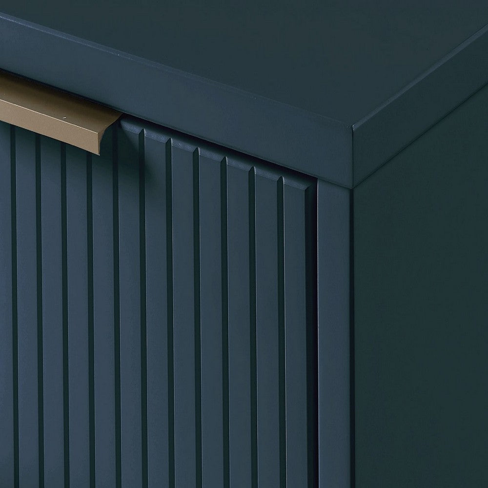 Granville 45.27’’ Modern Tall Dresser with 5 Full Extension Drawers in Midnight Blue MHC-DR-5024