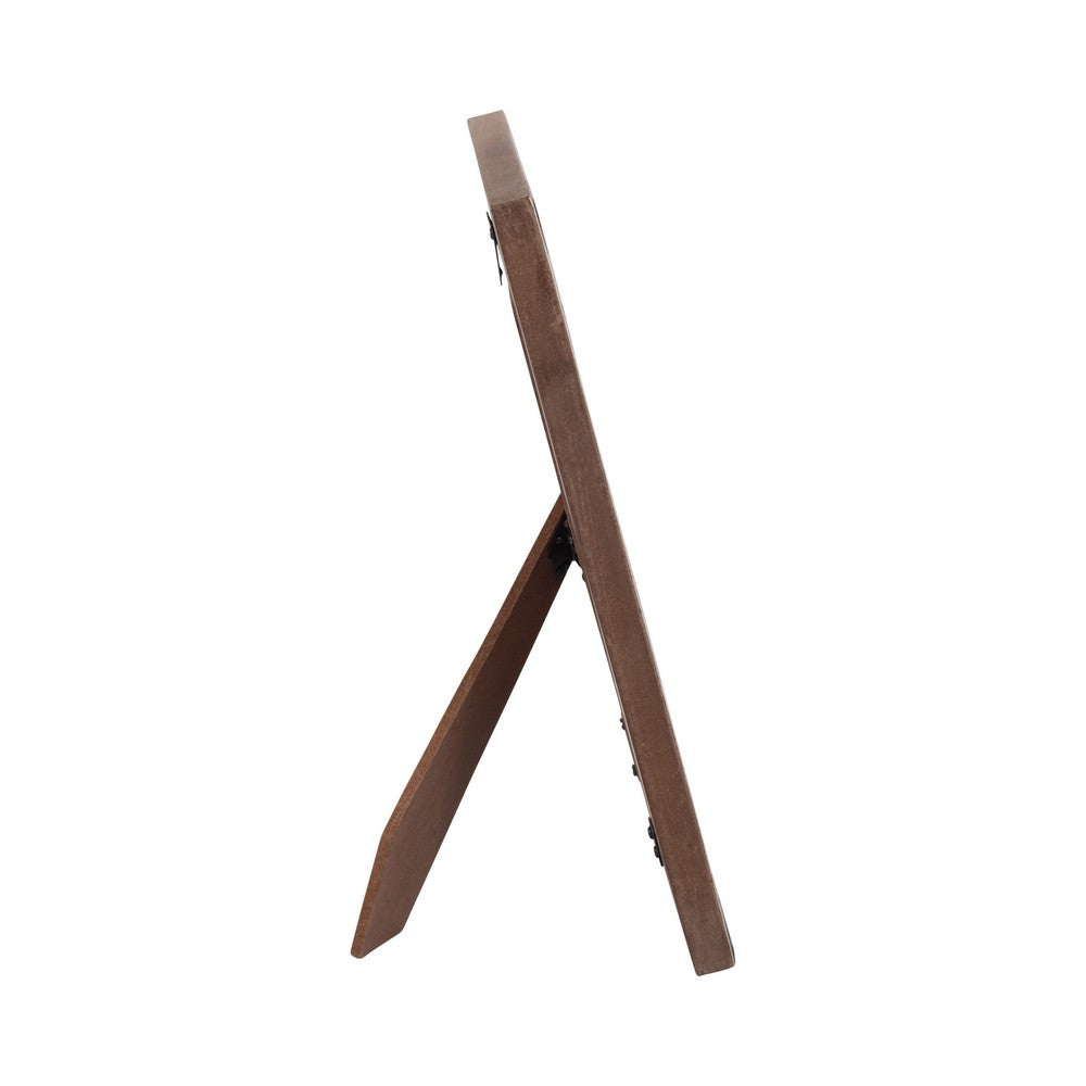 Ralf 4x6 Portrait Photo Frame | Colorful Butterfly Border | Ivory Resin