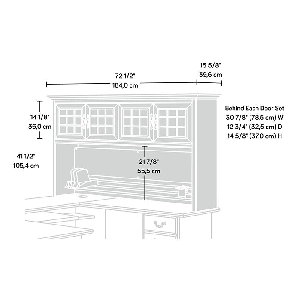 Heritage Hill Hutch For 109843/109848 Cc