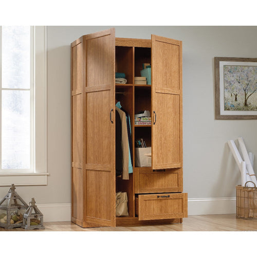 40"w 2-Door Armoire W/drawers Ho A2 3a