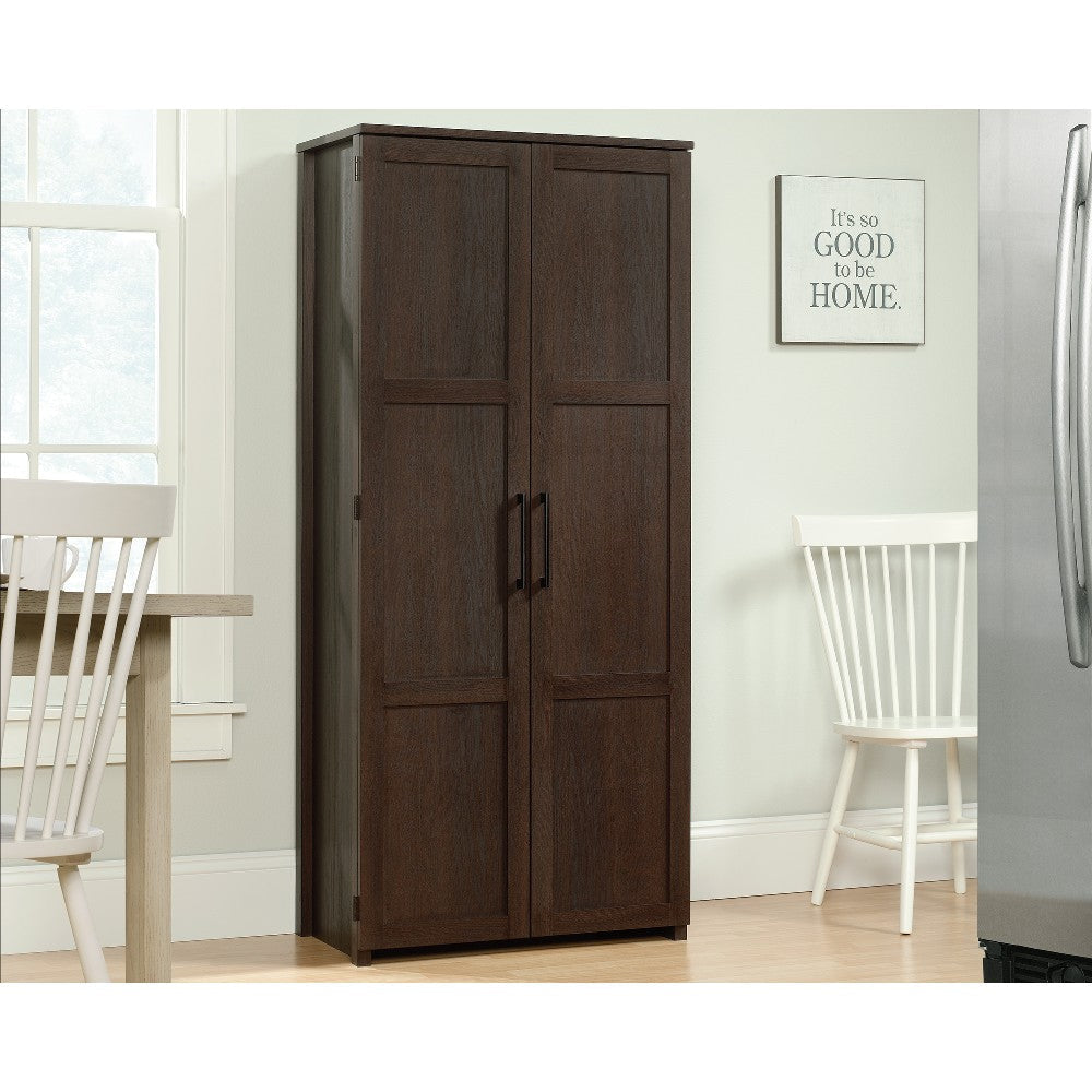 Homeplus Storage Cabinet Oak Dark Disc