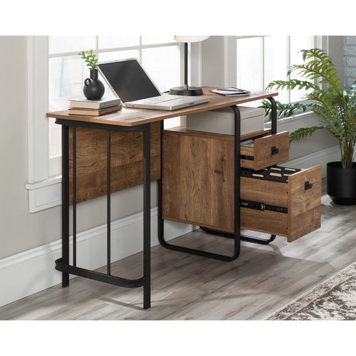 Station House Single Ped Desk Eto/mbf Di