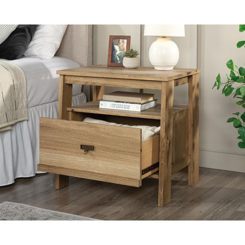 Trestle Nightstand W/drawer Toa Disc
