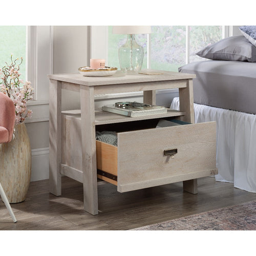 Trestle Nightstand W/drawer Chc Disc