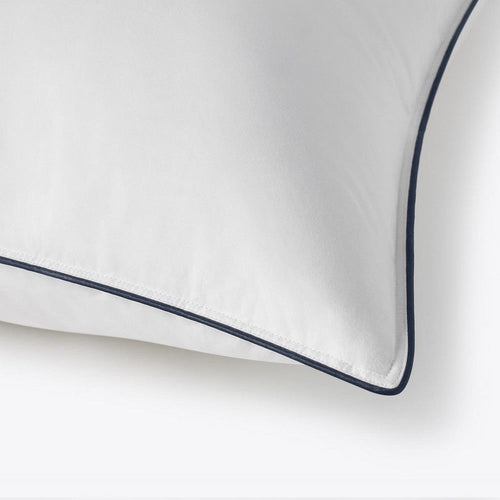 Sleeptone Queen Size Down Pillow, Fluffy, Satin Pipping, White