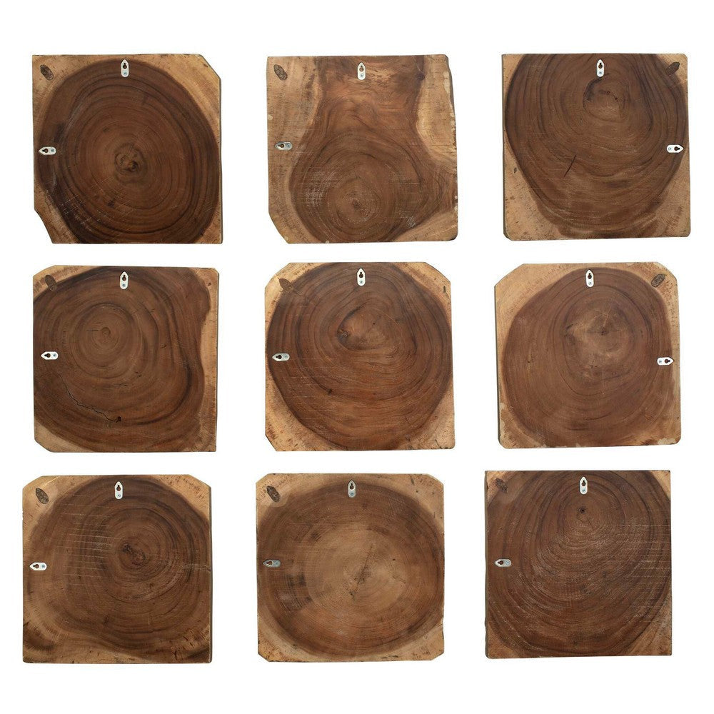 Uttermost Ignite Wood Wall Decor Set/9 UT-04383