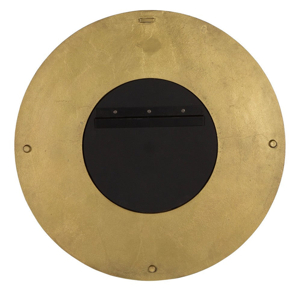 Uttermost Axel Round Brass Mirror UT-07088