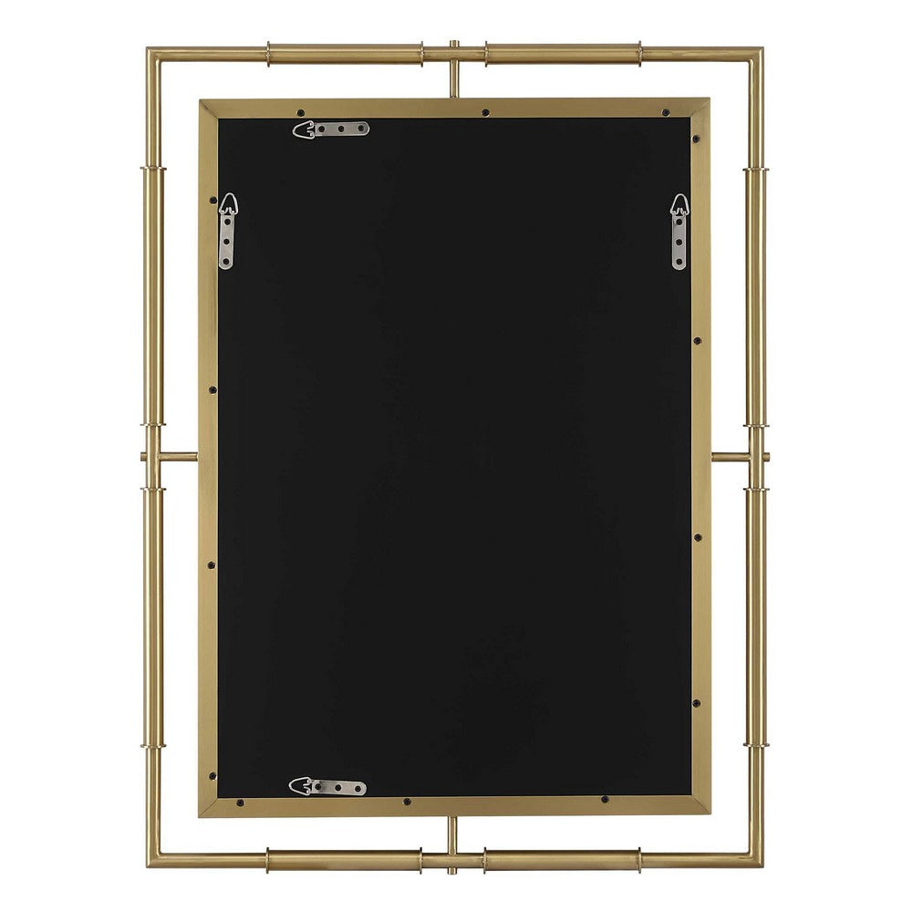 Uttermost It’s All Connected Rectangle Brass Mirror UT-08188