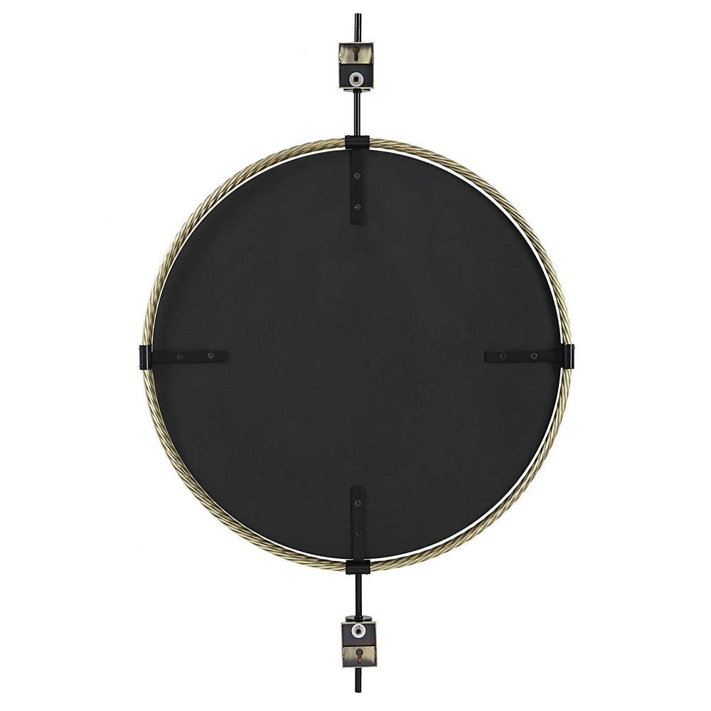 Uttermost Guardrail Round Mirror UT-08215