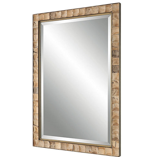 Uttermost 09751 Cocos - 41.38 Inch Coconut Shell Mirror