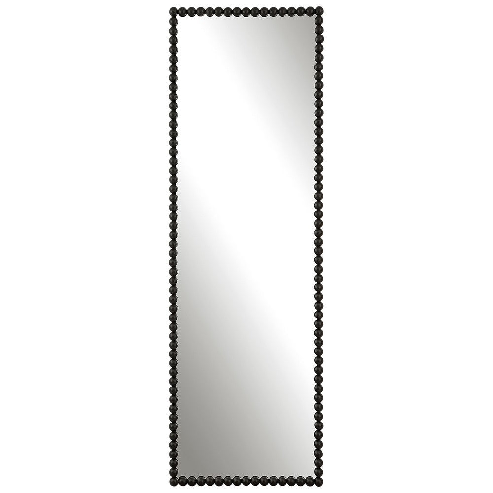 Uttermost Serna - Tall Mirror-72.25 Inches Tall and 23.38 Inches Wide-Nickel/Black Finish