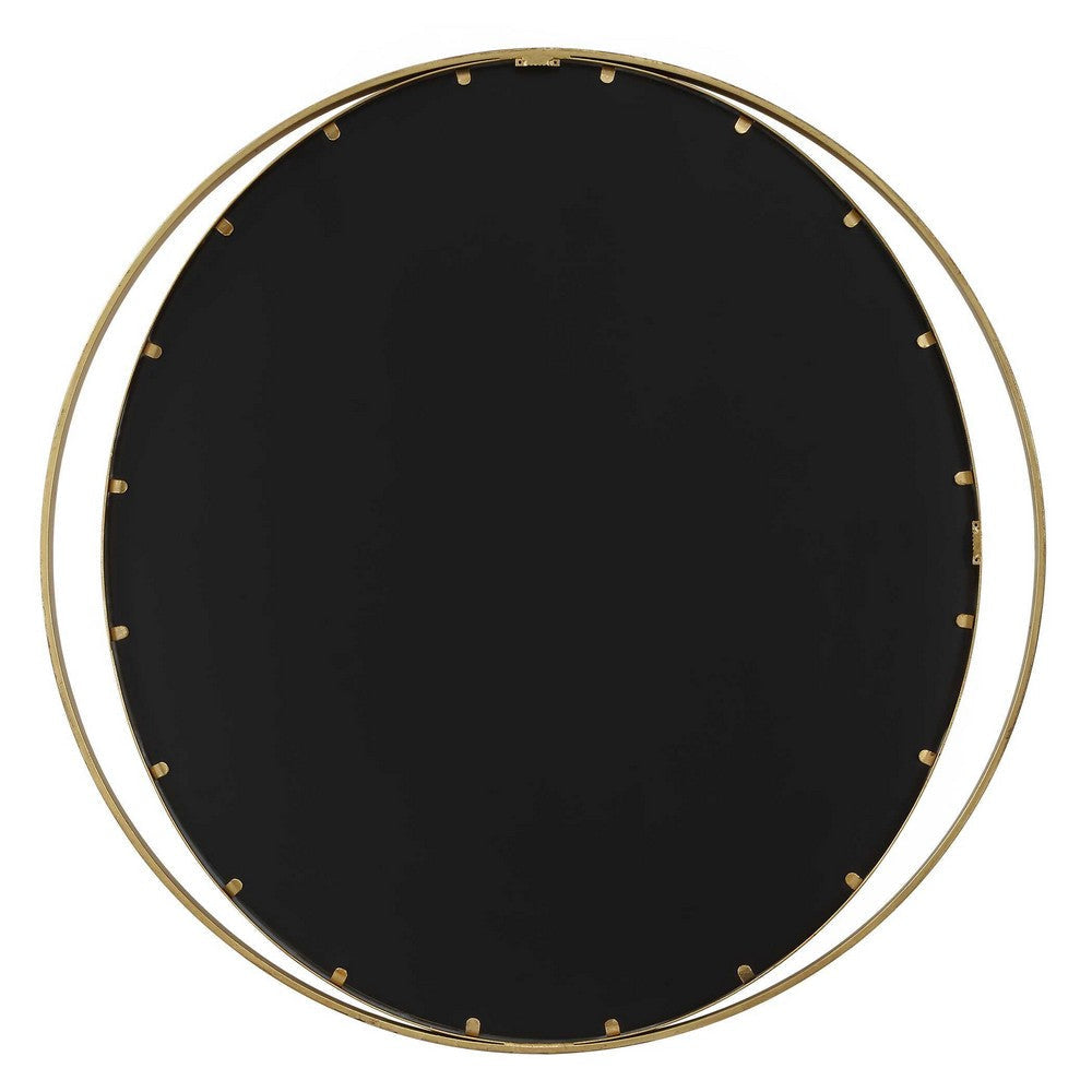 Uttermost Rhodes Gold Round Mirror UT-09991
