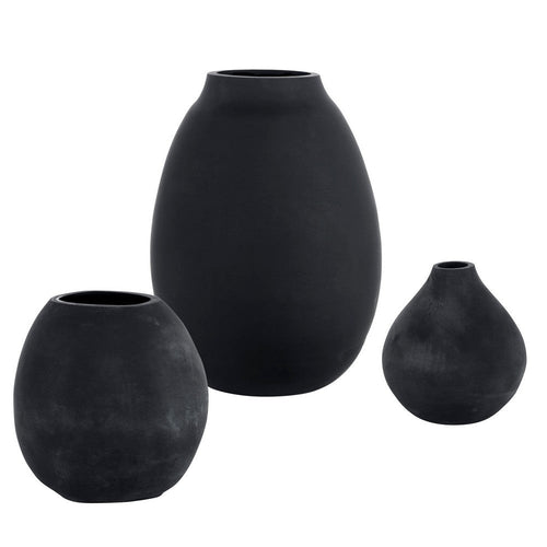 Uttermost Hearth - Vase (Set of 3)-12 Inches Tall and 9 Inches Wide
