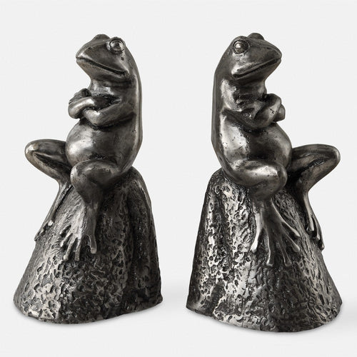 Uttermost 18150 Daydreaming Bird - Bookend (Set of 2)-7 Inches Tall and 3.75 Inches Wide