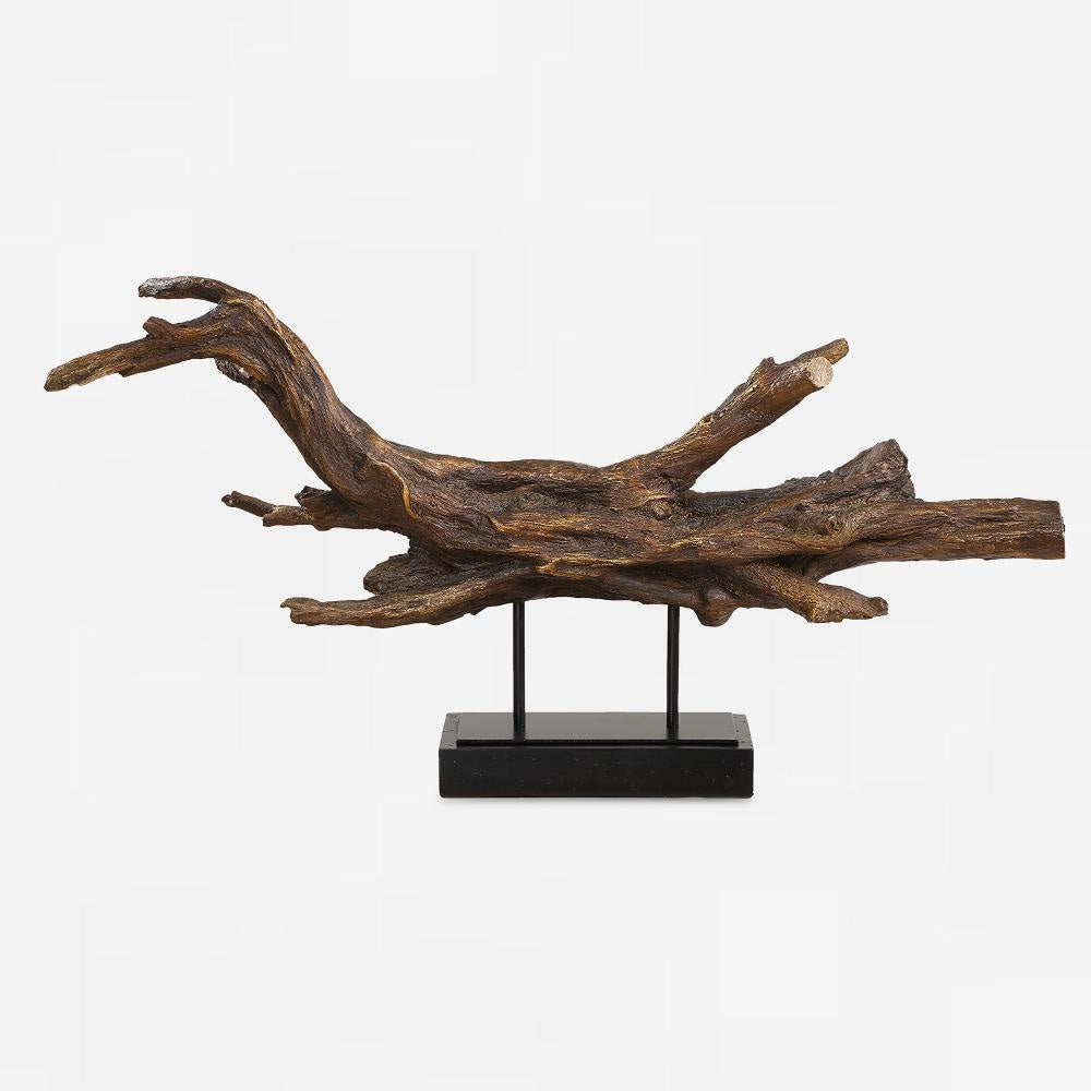 Uttermost 18221 Gilded Branch - Sculpture-13 Inches Tall and 25 Inches Wide UT-18221