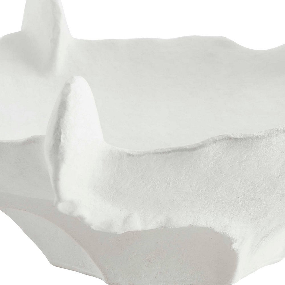 Uttermost Coral Mirage White Outdoor Bowl UT-18248