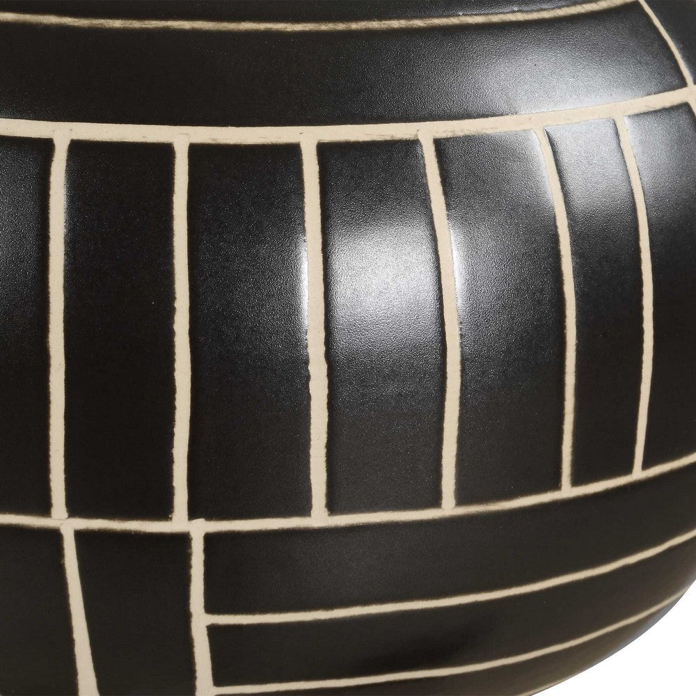 Uttermost Graphite Stride Geometric Vases Set/2 UT-18271