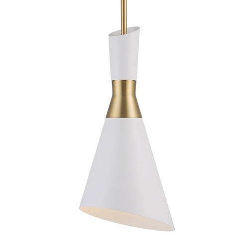 Uttermost 21560 Eames - 1 Light Mini Pendant in Modern Style-18.5 Inches Tall and 8 Inches Wide