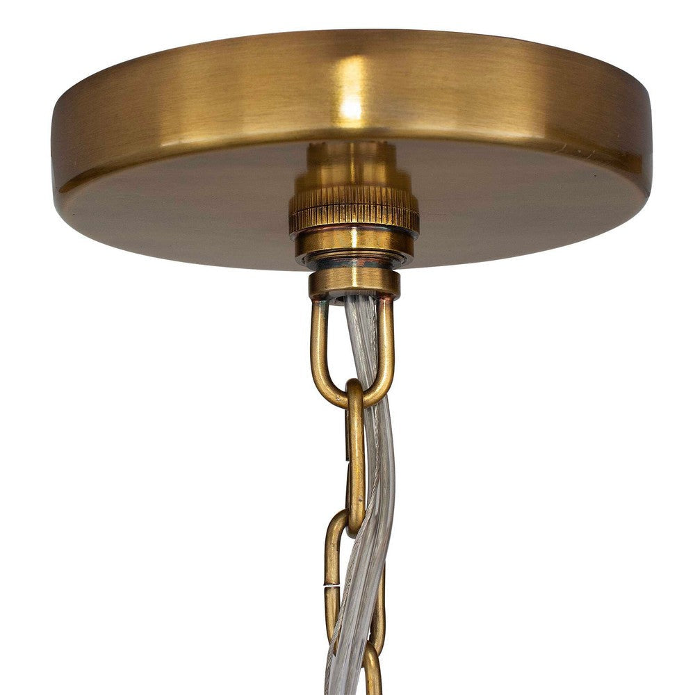 Uttermost Lemont Hammered Brass 1 Light Pendant UT-21610