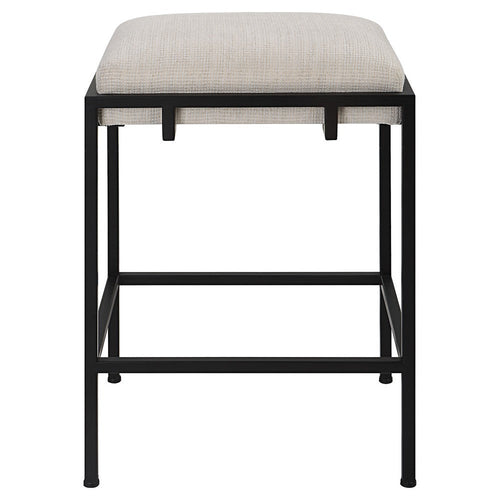 Paradox Black and White Counter Stool