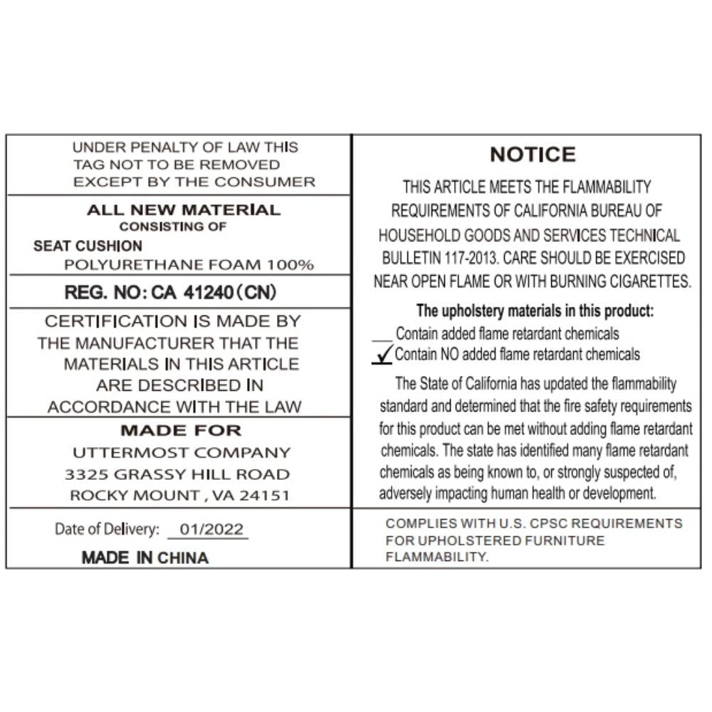 Uttermost 23857 Outlook - Swivel Chair-30 Inches Tall and 29 Inches Wide UT-23857