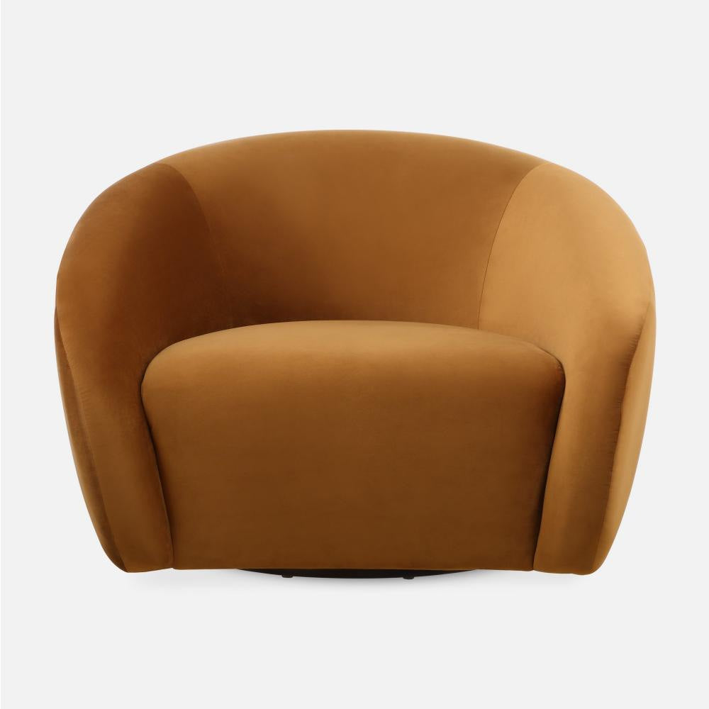 Uttermost DeSoto Hazlenut Swivel Chair UT-23898