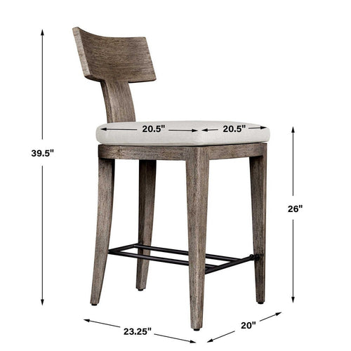 Uttermost Cellini Outdoor Counter Stool